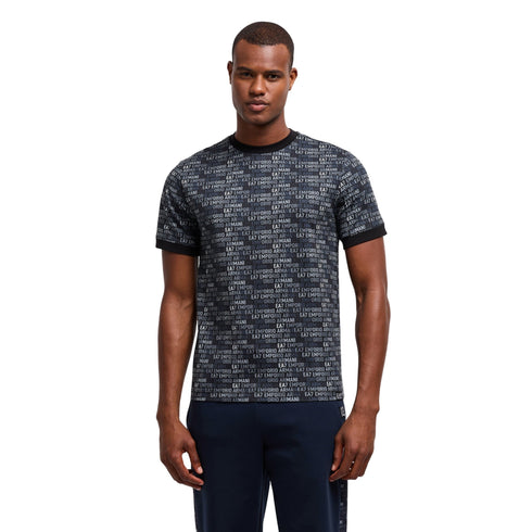 EA7 Emporio Armani T-shirt T-shirt Uomo stampa Monogram Logo S P25 - EA7 EMPORIO7M000208AF12874 - UC001 - S - Francavilla Moda
